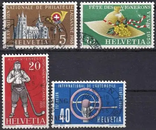 Schweiz  Nr 607 - 610 Q