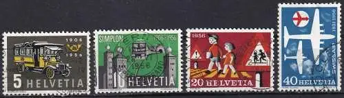 Schweiz  Nr 623 - 626 Q