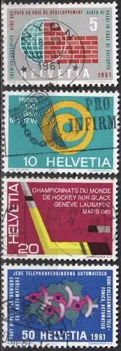 Schweiz  Nr 727 - 730 Q