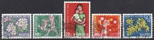 Schweiz  Nr 758 - 762 Q