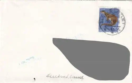 Schweiz  Nr 869 Q  (auf Brief)