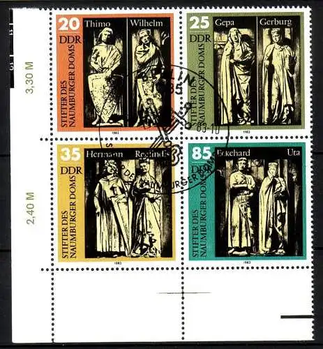 DDR 2811 I (Richter) gestempelt SST (4617A)