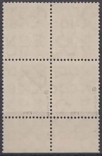 DDR 609 Feld 95 + 96 Michel Plattenfehler 609 I + II BPP geprüft gestempelt BST (5495A)