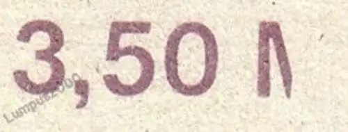 DDR 2904 f3 RWZ postfrisch ** Plattenfehler Abart ((4231A)