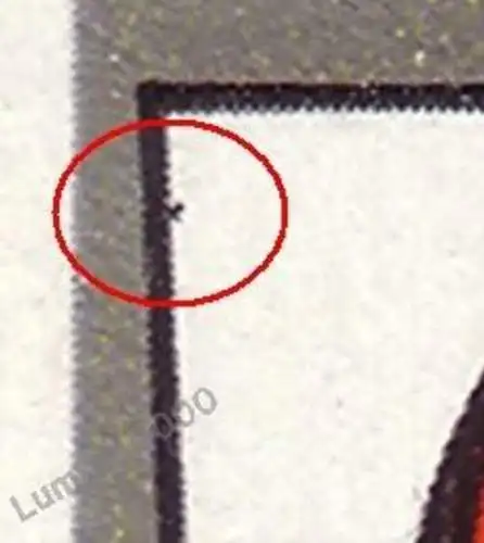 DDR 2858 f39 gestempelt BST Plattenfehler Abart (4195B)