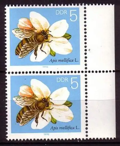 DDR 3295 f5  postfrisch ** Plattenfehler Abart (4767C)