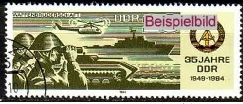 DDR 2894 f26 Loch unter Rotor gestempelt BST (4308)