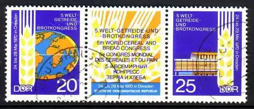 DDR 1575-1576 DS Dreierstreifen gestempelt Bedarf (1097A)