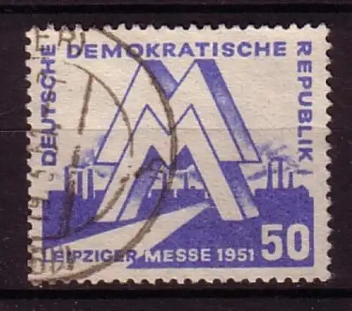 DDR 283 gestempelt Bedarf geprüft Weigelt BPP (4903C)