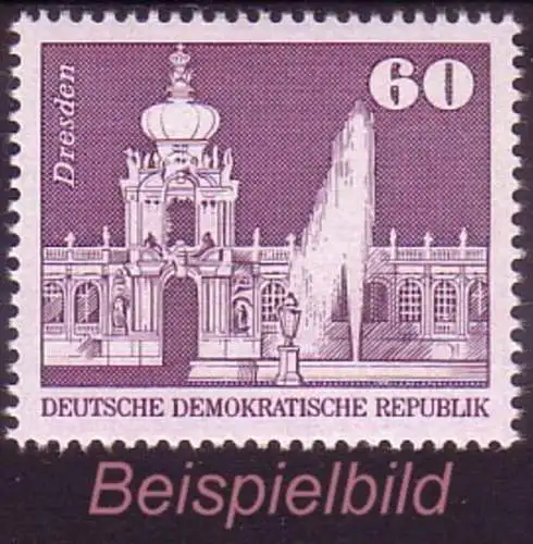 DDR 1919 Aufbau Großformat postfrisch ** (2705)