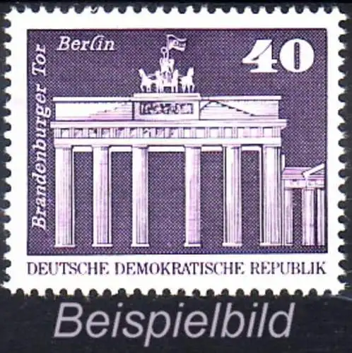 DDR 1879 Aufbau Großformat postfrisch ** (2699)