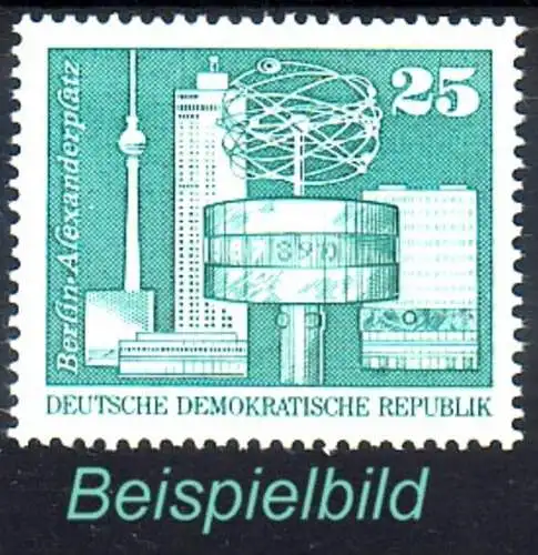 DDR 1854 Aufbau Großformat postfrisch ** (2698)