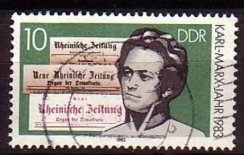 DDR 2783 f24 Z defekt gestempelt Bedarf (3839C)