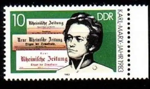 DDR 2783 f24 Z defekt postfrisch ** (3838B)