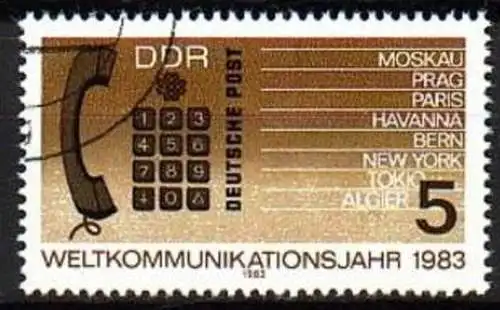 DDR 2770 f19 gestempelt BST T eingekerbt (3835A)