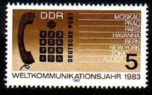 DDR 2770 f2 postfrisch ** (3833C)