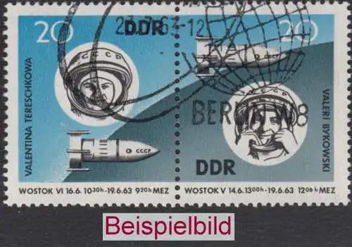 DDR 970-971 ZD Zusammendruck gestempelt SST (K3)