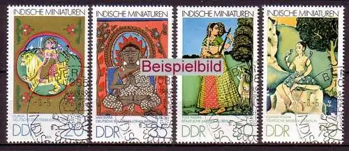 DDR 2418-2421 gestempelt SST (ExEAR)