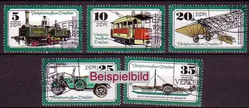 DDR 2254-2258 gestempelt SST (ExEAR)