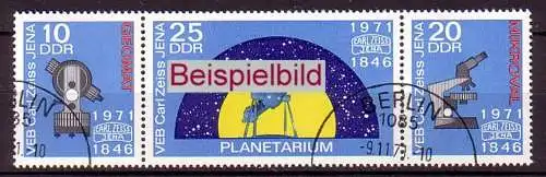 DDR 1714-1716 DS Dreierstreifen ZD gestempelt SST (ExEAG)