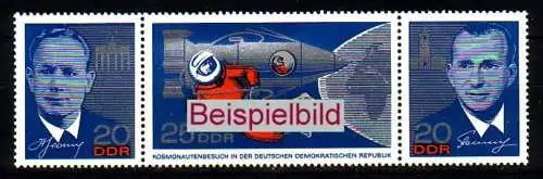 DDR 1138-1140 ZD DS Dreierstreifen postfrisch ** (ExEAG)