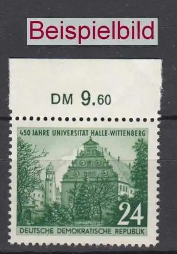 DDR 318 XI Oberrand RWZ Briefmarke postfrisch ** (6303)
