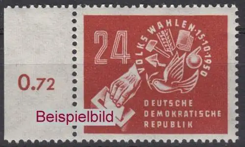 DDR 275 Briefmarke Seitenrand links postfrisch ** (6214)