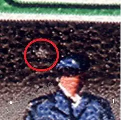 DDR 2414 f27 Fleck neben Kopf gestempelt Bedarf (4212C)