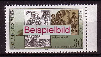 DDR 3354 f10 Punkt in der Mütze postfrisch * * (4770)