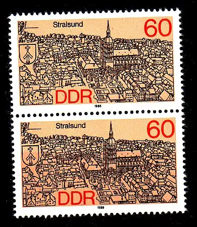 DDR 3164 I Michel 3164 f16 postfrisch ** (4529C)