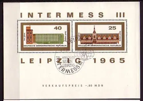 DDR 1127 Richter (Fleck an Bogen) gestempelt SST (4789A)