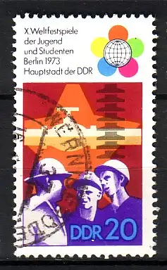 DDR 1864 I (Michel) gestempelt Bedarf (3950A)