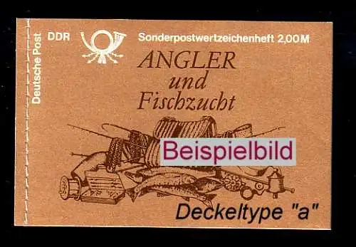 DDR MH 9 w1I Deckel a postfrisch * * (B1068)