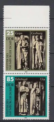 DDR 2809 I Richter 2809 f4 Fleck im Umhang postfrisch ** (6113AB)