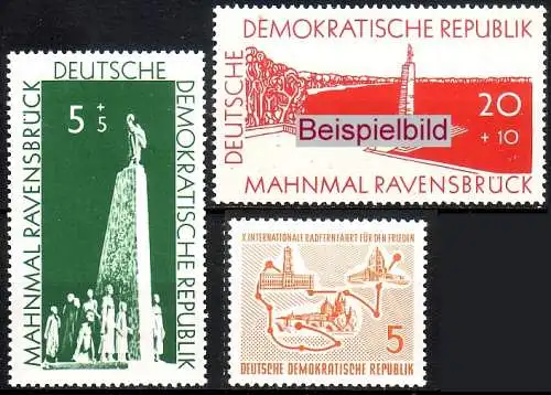 DDR 566-568 Briefmarken postfrisch ** (BA1)