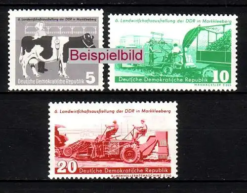 DDR 628-630 Briefmarken postfrisch ** (BA1)