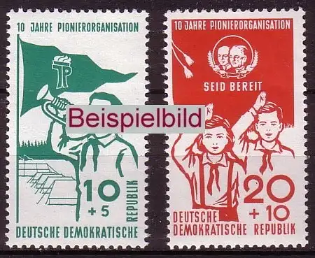 DDR 645-646 Briefmarken postfrisch ** (BA1)