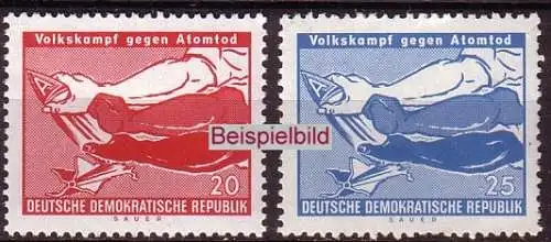 DDR 655-656 Briefmarken postfrisch ** (BA1)