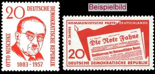 DDR 671 672 Briefmarken postfrisch ** (BA1)