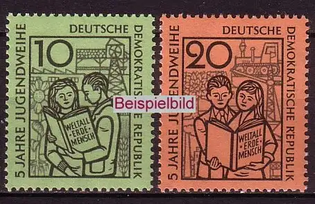 DDR 680-681 Briefmarken postfrisch ** (BA1)