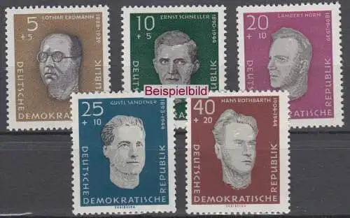 DDR 752-756 Briefmarken postfrisch ** (BA1)