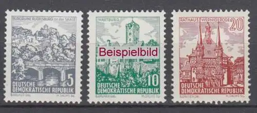 DDR 835-837 Briefmarken postfrisch ** (BA1)