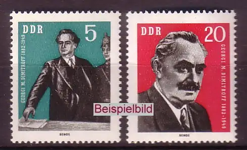 DDR 893-894 Einzelmarken Briefmarken postfrisch ** (BA1)