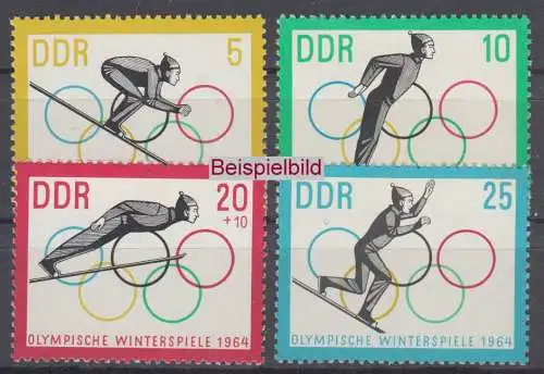 DDR 1000-1003 Briefmarken postfrisch ** (BA1)