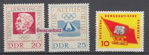 DDR 939-940 941 Briefmarken postfrisch ** (BA1)