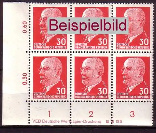 DDR 935 YxI Druckvermerk DV Ulbricht postfrisch ** (5592 RE)