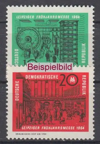 DDR 1012-1013 Einzelmarken Briefmarken postfrisch ** (BA1)