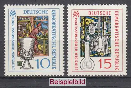 DDR 1052-1053 Einzelmarken Briefmarken postfrisch ** (BA1)