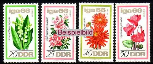 DDR 1189-1192 postfrisch ** (ExEAG)
