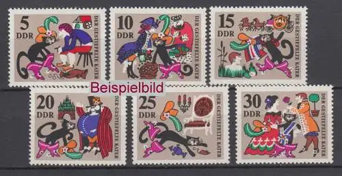 DDR 1426-1431 Einzelmarken postfrisch ** (RA2)